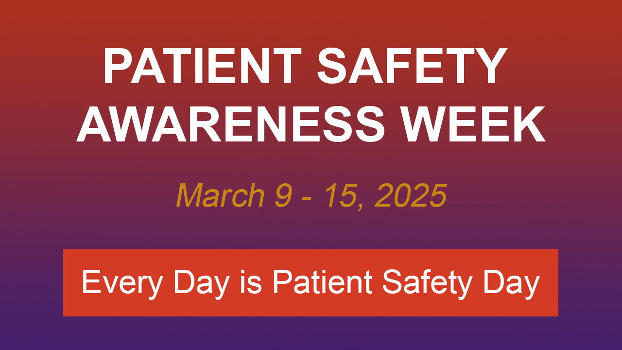 Patient Safety Week